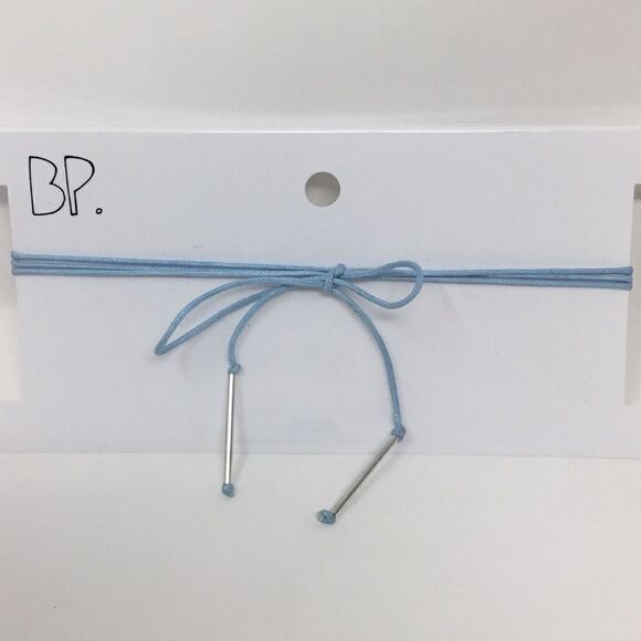 BP. Metal Tipped Cord Wrap Choker (E2) - Picture 1 of 3